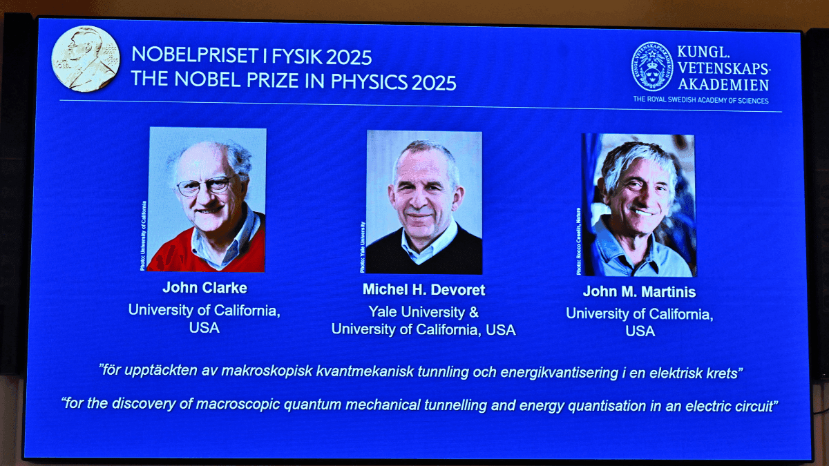 John Clarke, Michel Devoret e John Martinis vencem o Nobel de Física