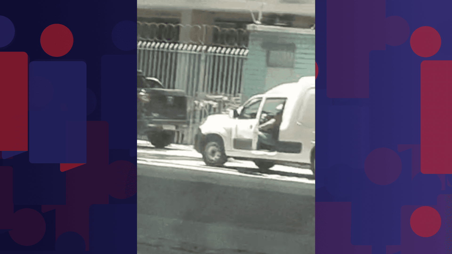 Segundo a Polícia Militar, um homem suspeito estava em uma moto próximo ao local
