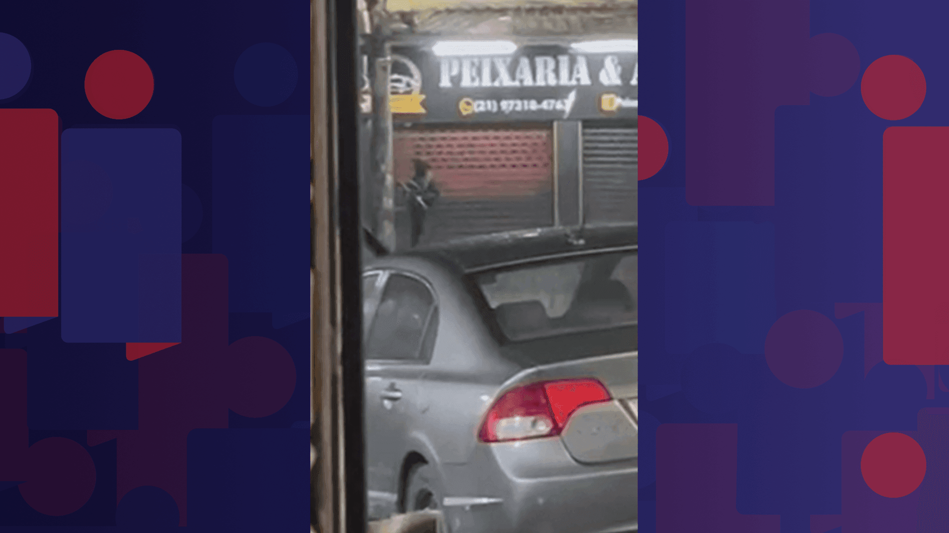 Os moradores da região ficaram no meio do fogo cruzado.