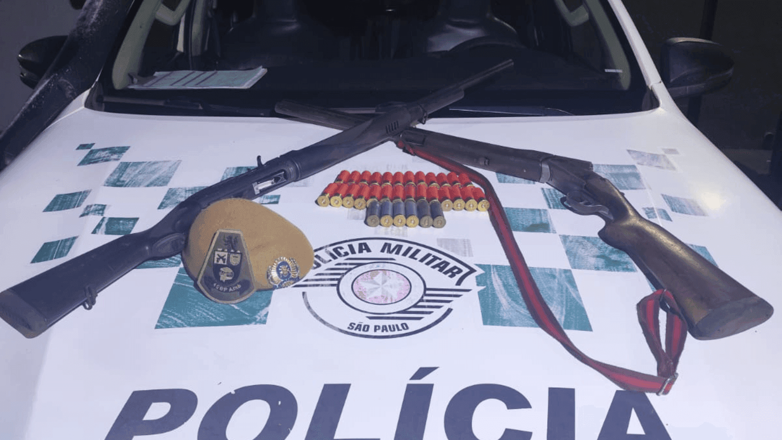 Durante o patrulhamento dois homens foram presos pela polícia