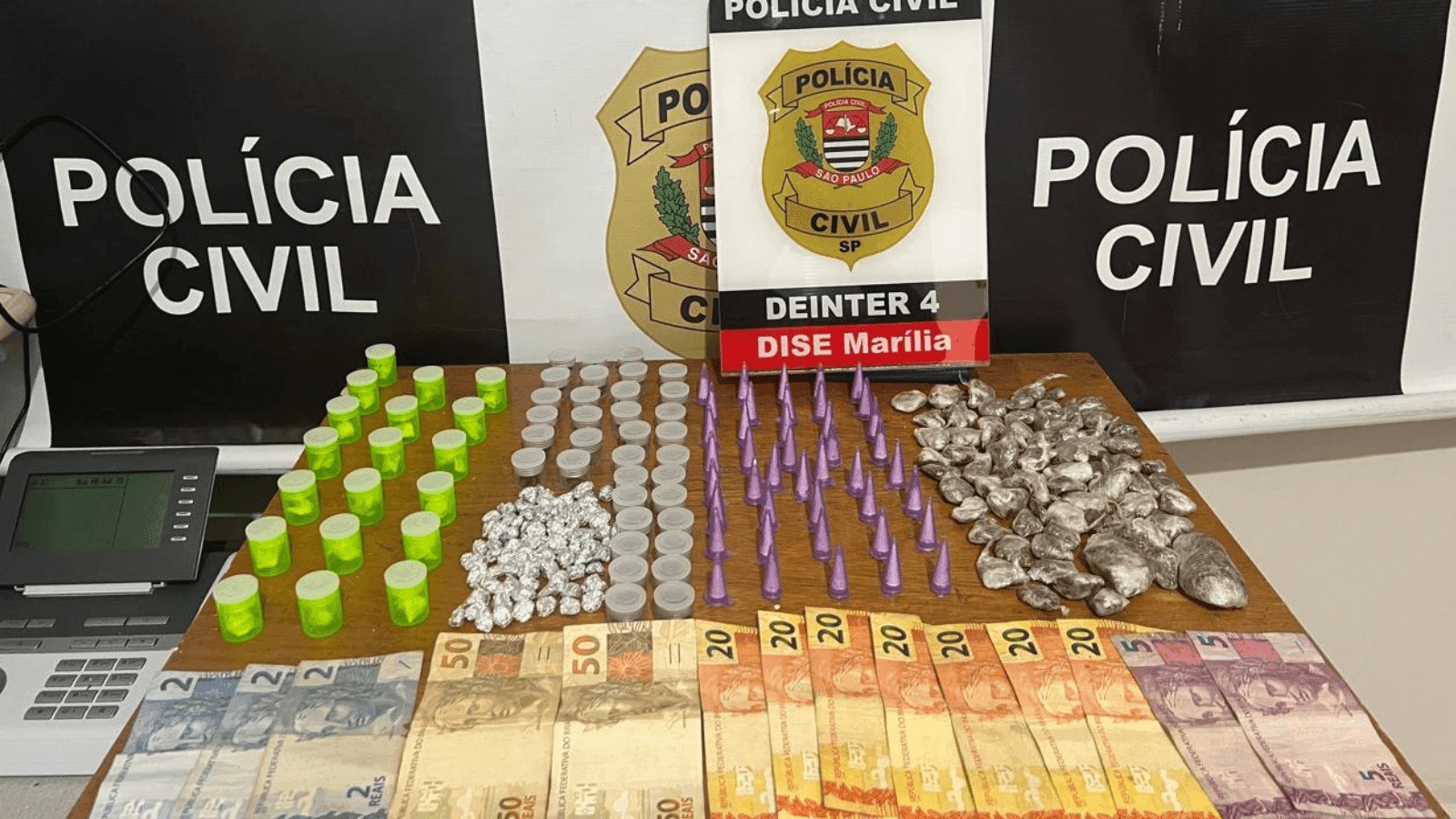 A abordagem aconteceu durante uma ação na cidade de Marília