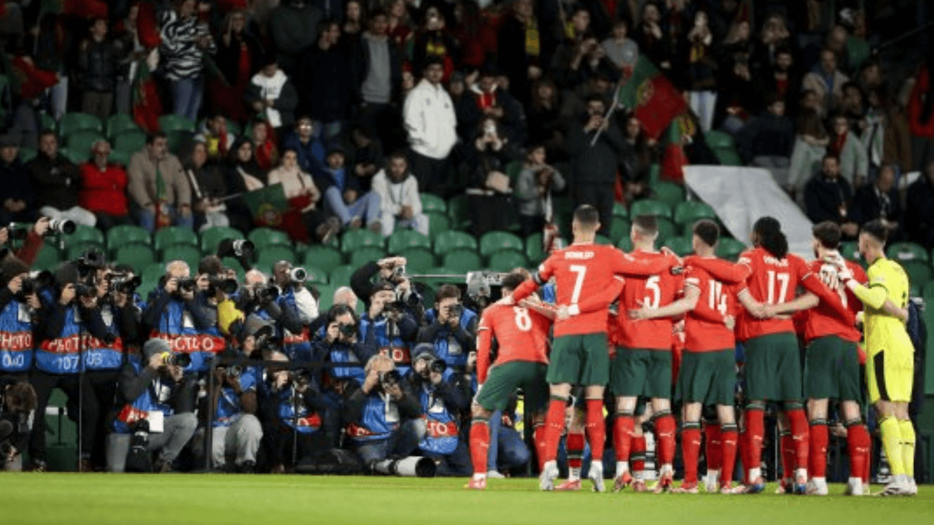 Portugal de Cristiano Ronaldo recebe a Irlanda neste sábado (11) no Estádio José Alvalade, em Lisboa, pelas Eliminatórias Europeias