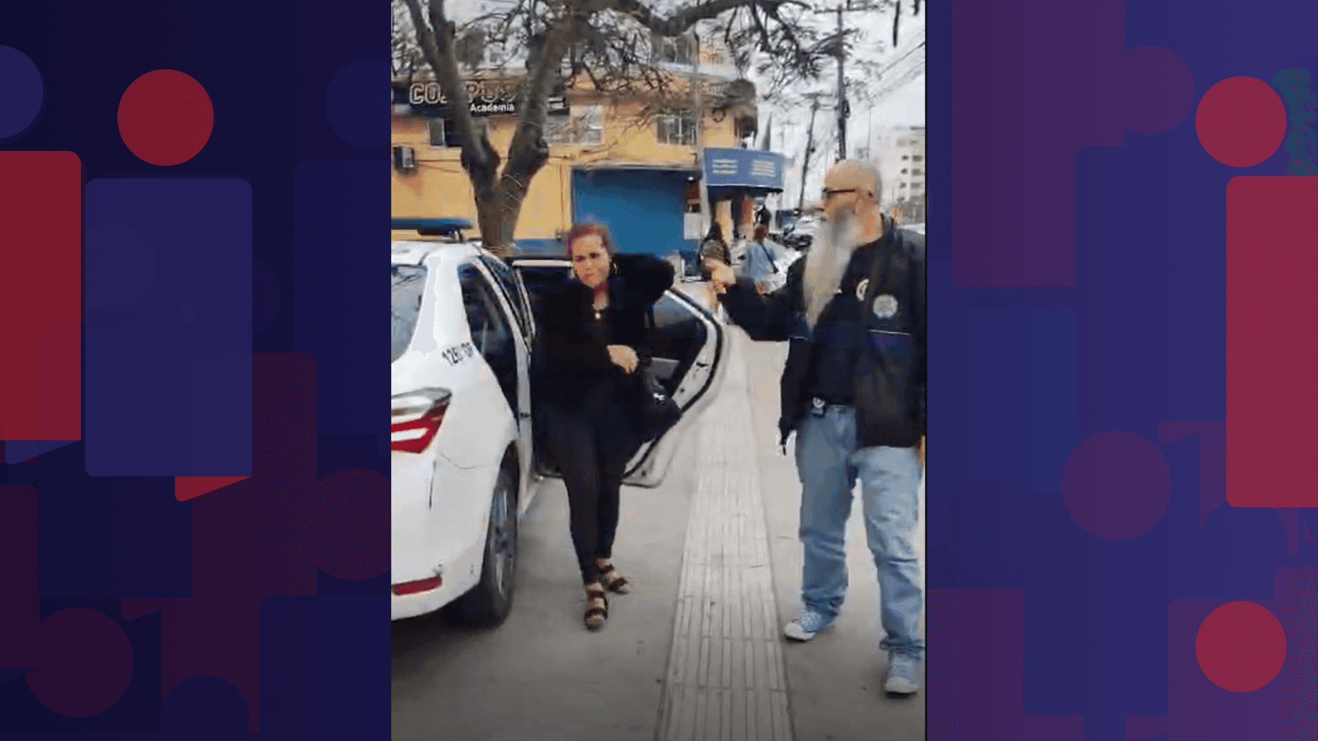 A mulher foi detida nesta segunda-feira (13), na mesma região