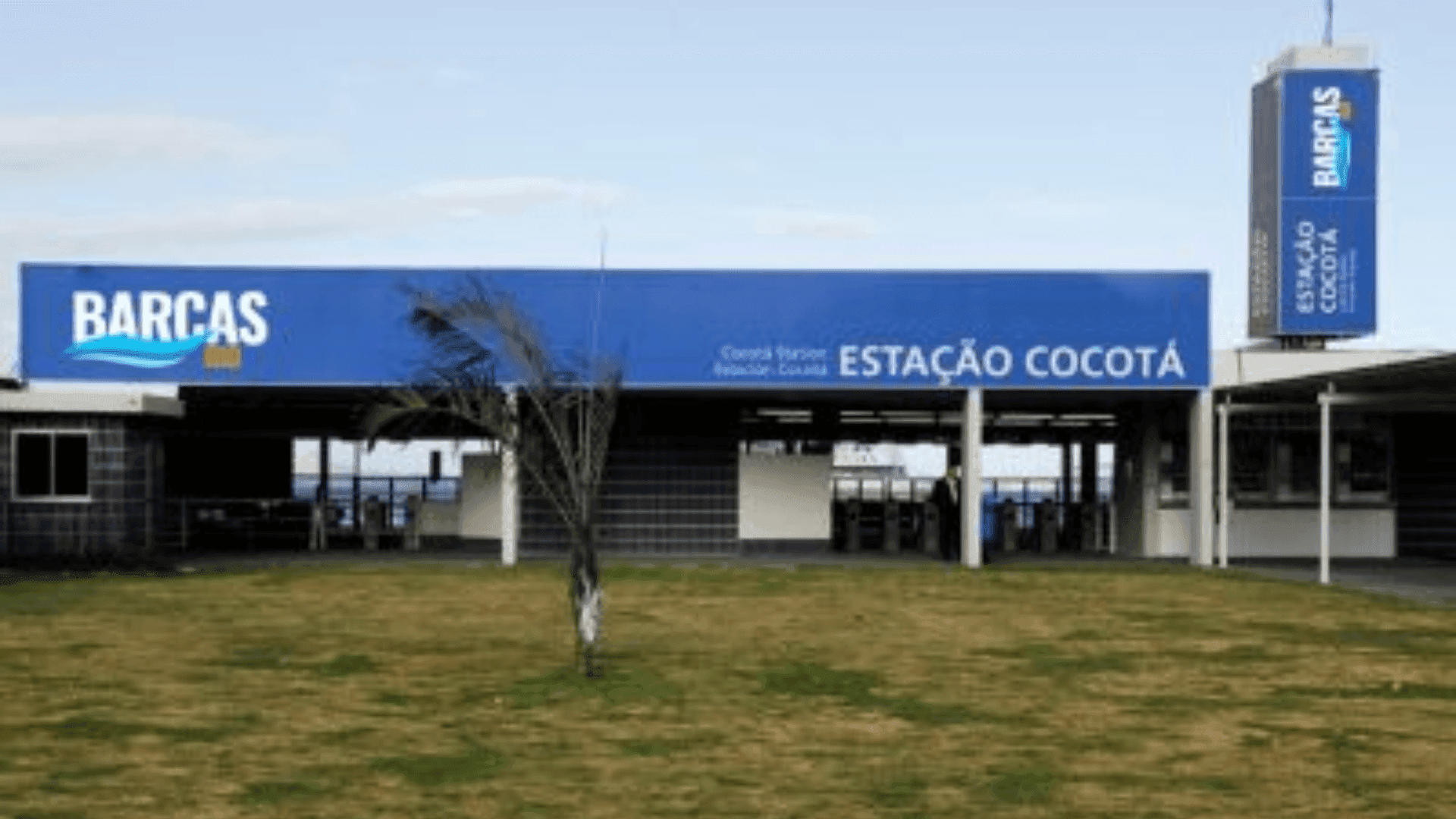Estação Cocotá do transporte aquaviário, na Ilha do Governador