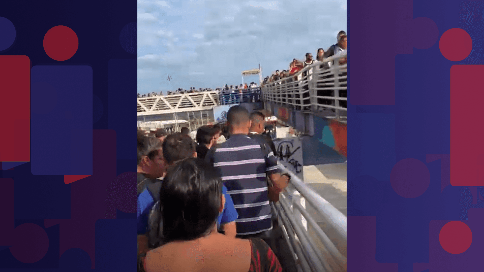 Filas quilométricas durante a manhã desta terça-feira (14)