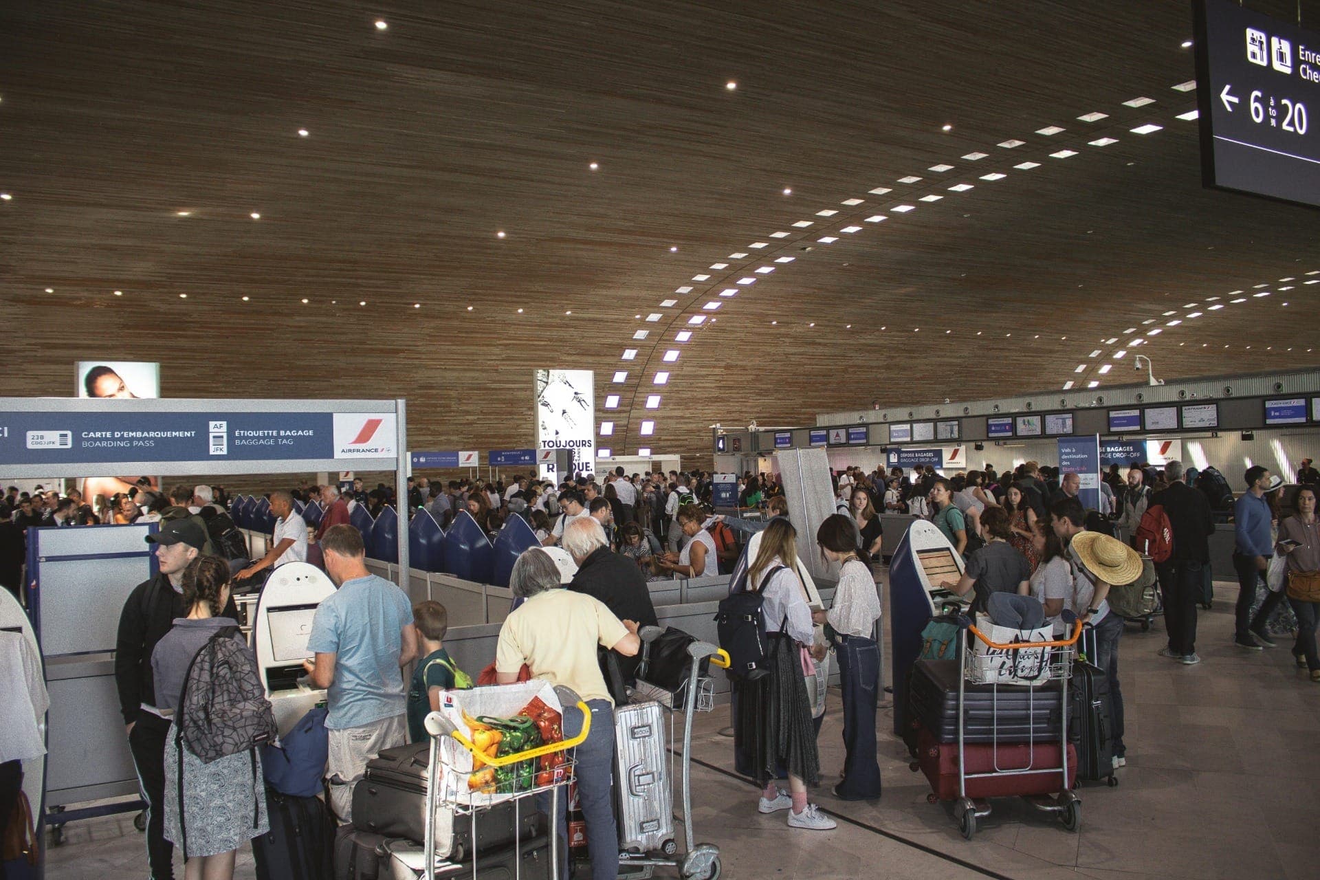 Aeroporto na França