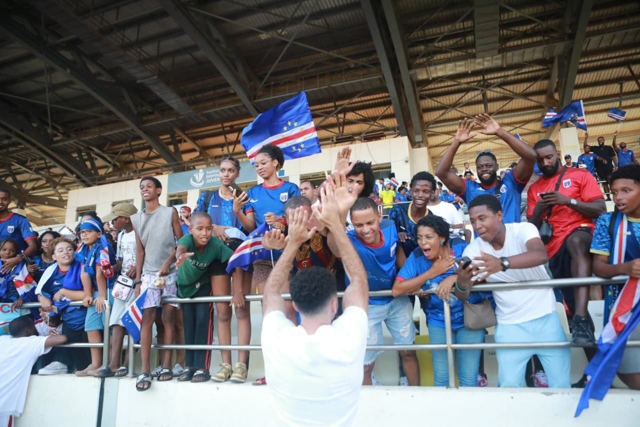 Cabo Verde comemora classificação para a Copa do Mundo