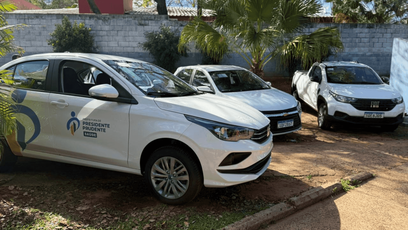 Carros serão usados pelo CAPS e Central de Ambulâncias