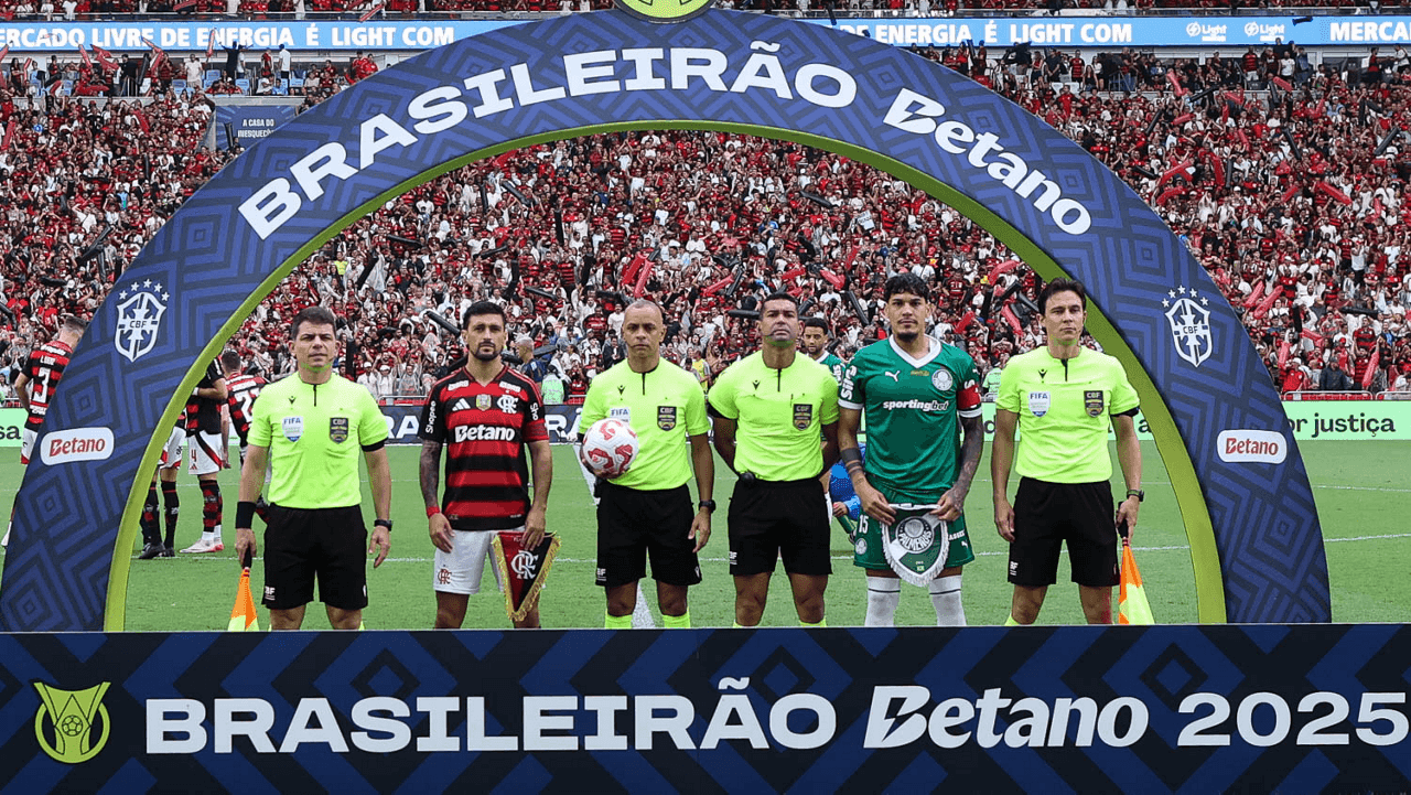 Flamengo x Palmeiras seguem disputa por título na Série A