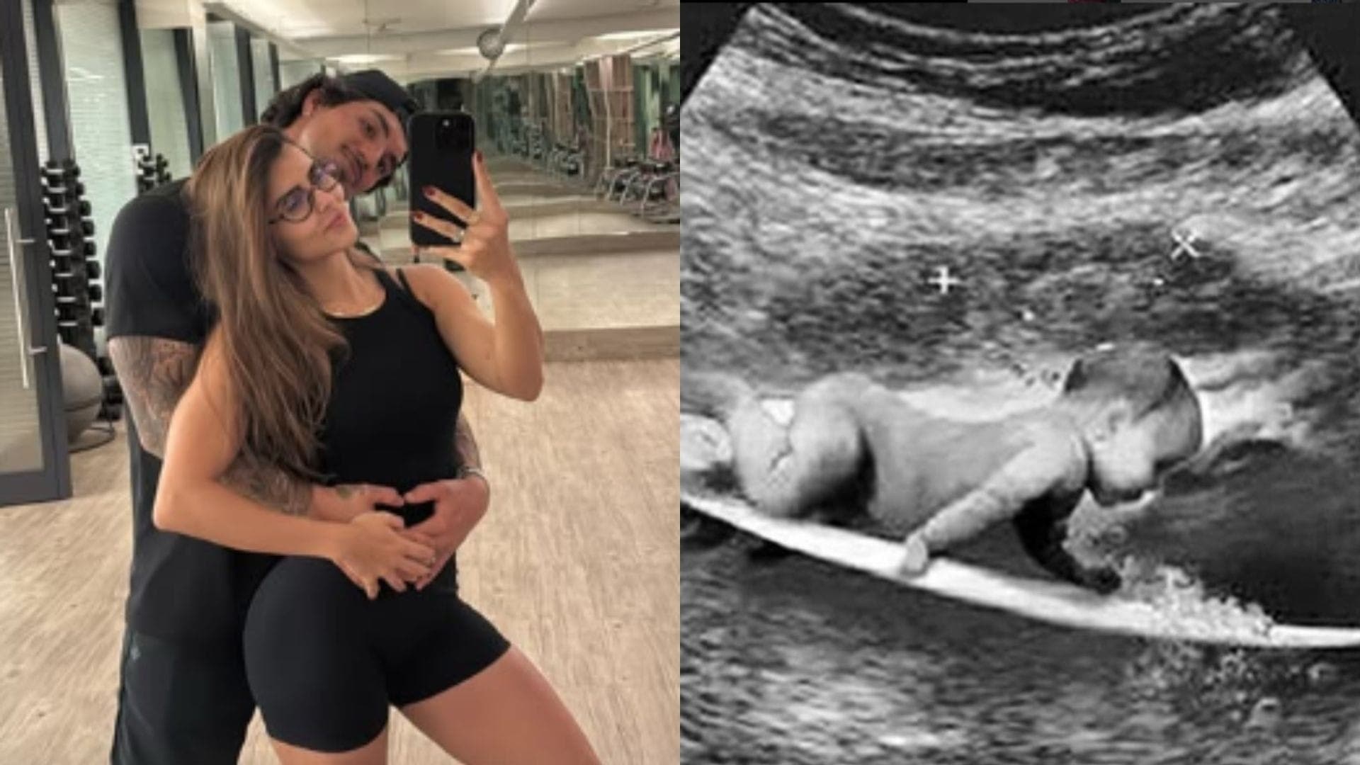 Isabella Arantes e Gabriel Medina esperam primeiro filho