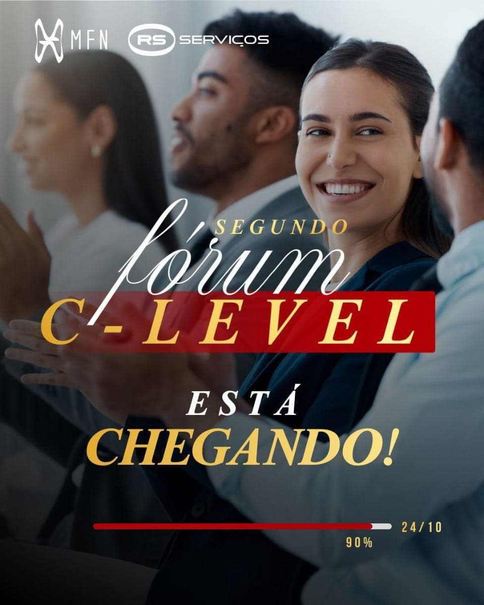 2º Fórum C-Level será nesta sexta (24), na sede da RF Serviços, em São Paulo