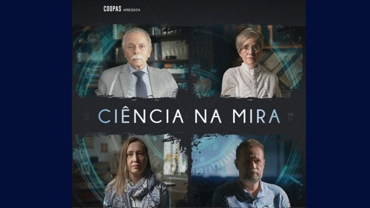 O longa-metragem mergulha na trajetória de quatro cientistas brasileiros