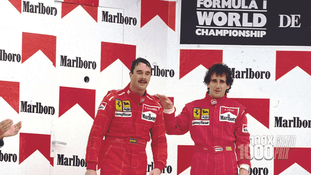 Dobradinha da Ferrari no México em 1990 teve aula de Prost e ultrapassagem histórica de Mansell
