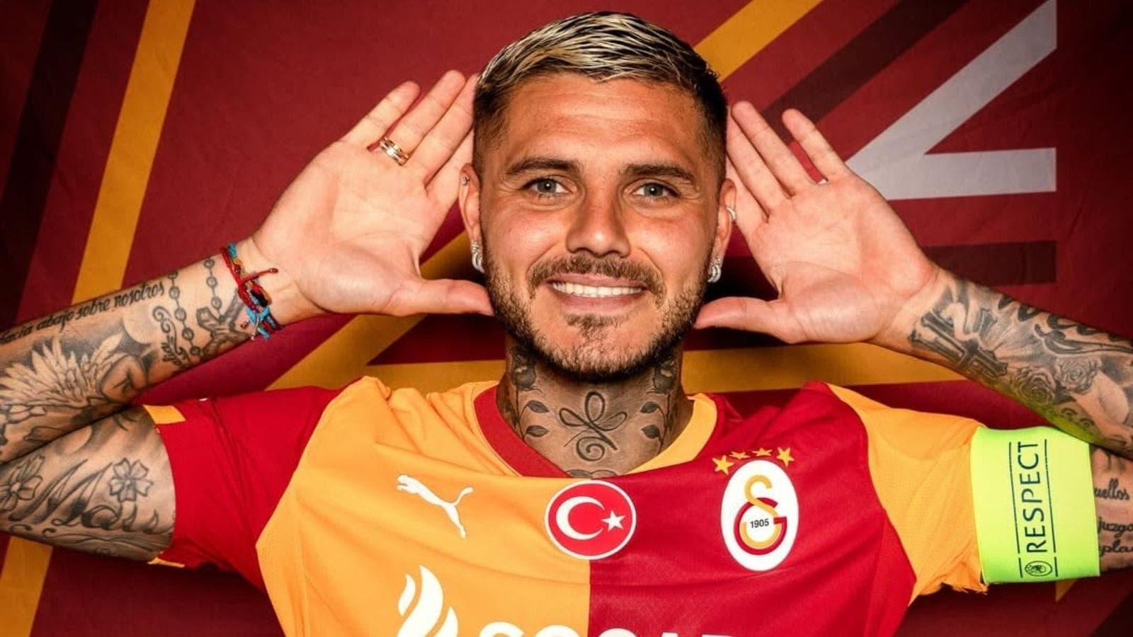 Mauro Icardi, atacante do Galatasaray e ex de Wanda Nara