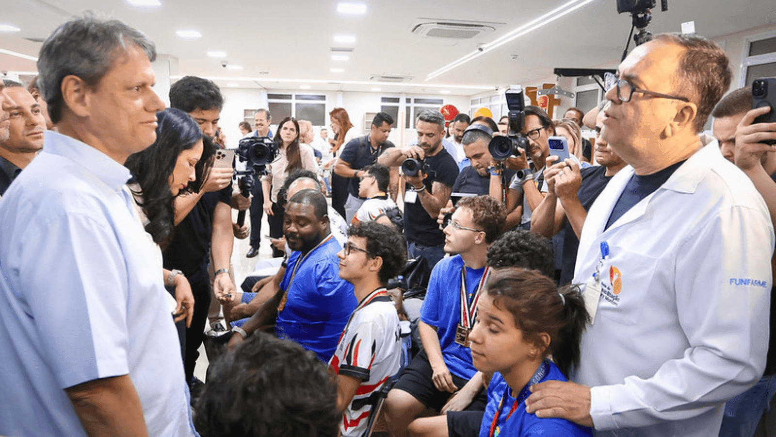 A ação faz parte do projeto Caravana 3D do governo do estado