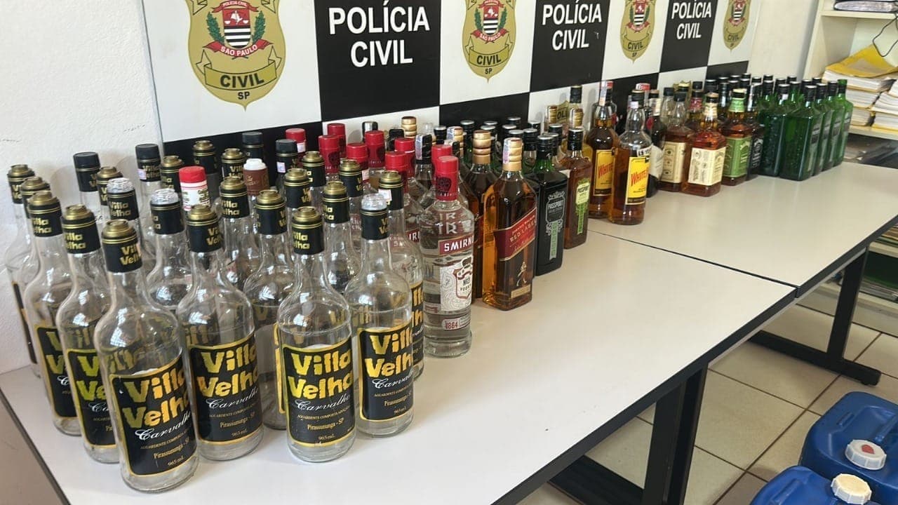 A adega foi localizada no bairro Balneário Mar Azul