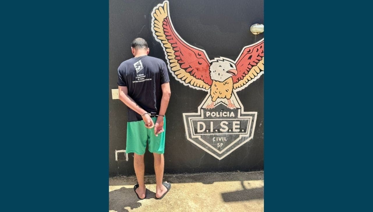 O homem, de 34 anos, foi preso nesta quinta-feira (23)