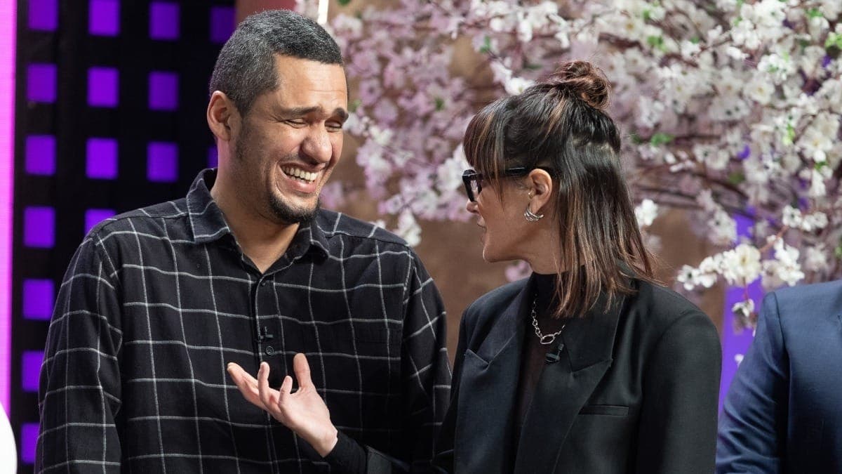 Helena Rizzo e seu marido, Bruno Kayapy, no MasterChef Confeitaria