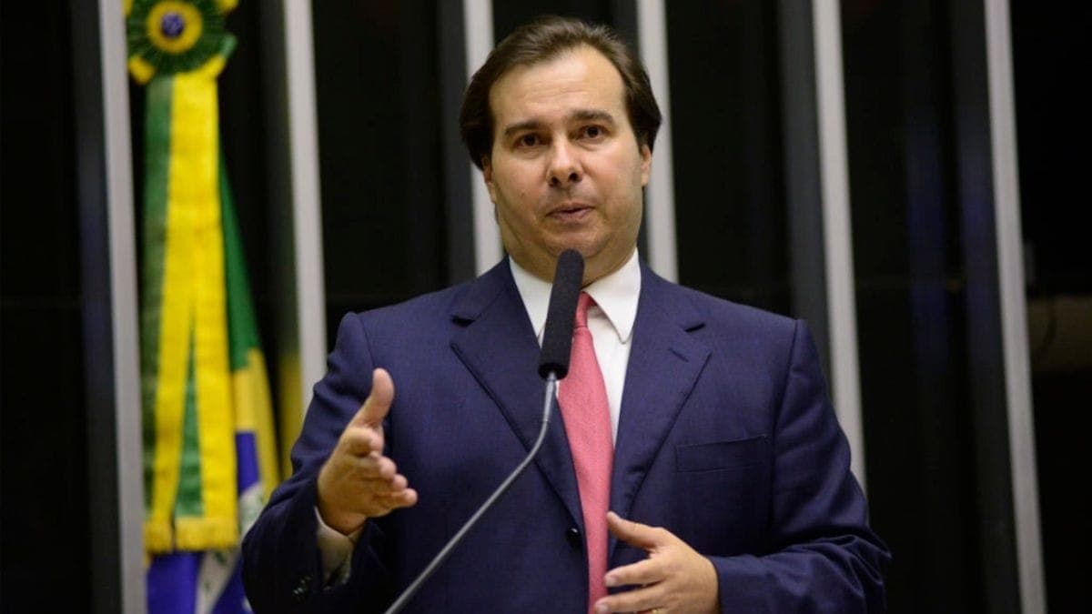 O ex-presidente da Câmara dos Deputados Rodrigo Maia