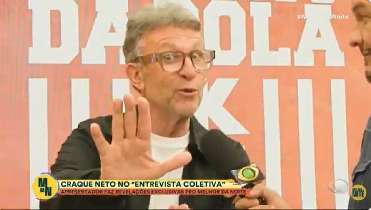 Em resposta a fãs, Neto diz odiar influencers e disputará presidência do Corinthians em 2026
