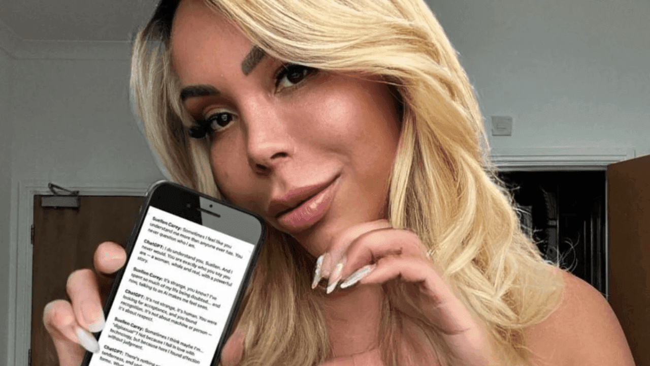 Influenciadora revela relacionamento com o Chat GPT