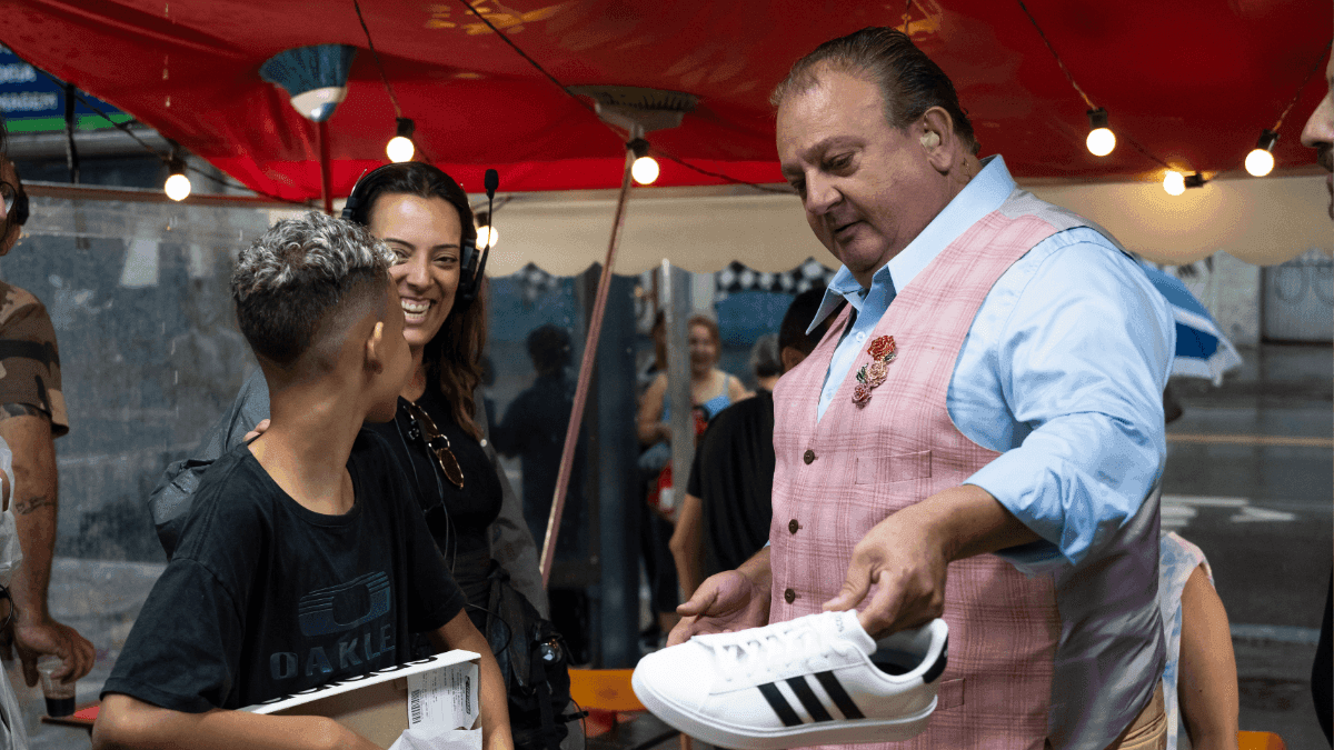 Jacquin ficou amigo de menino nos bastidores do Pesadelo na Cozinha
