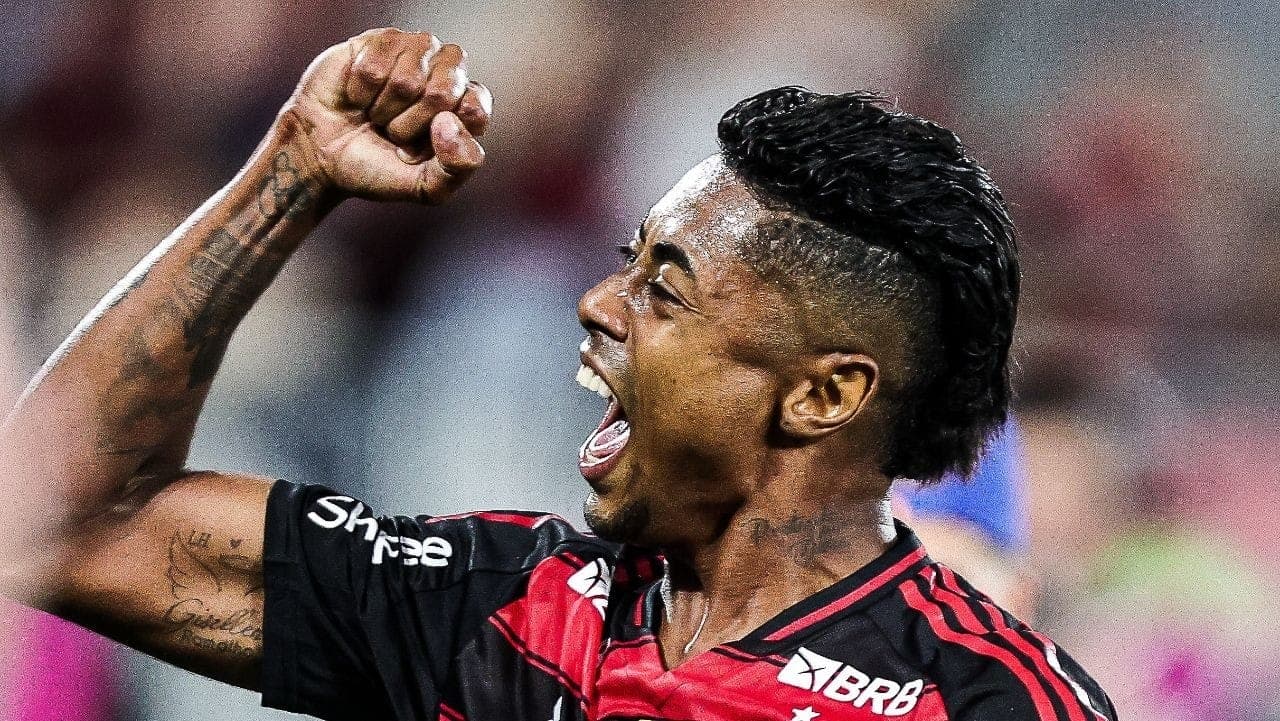 Bruno Henrique marcou para o Flamengo contra o Sport
