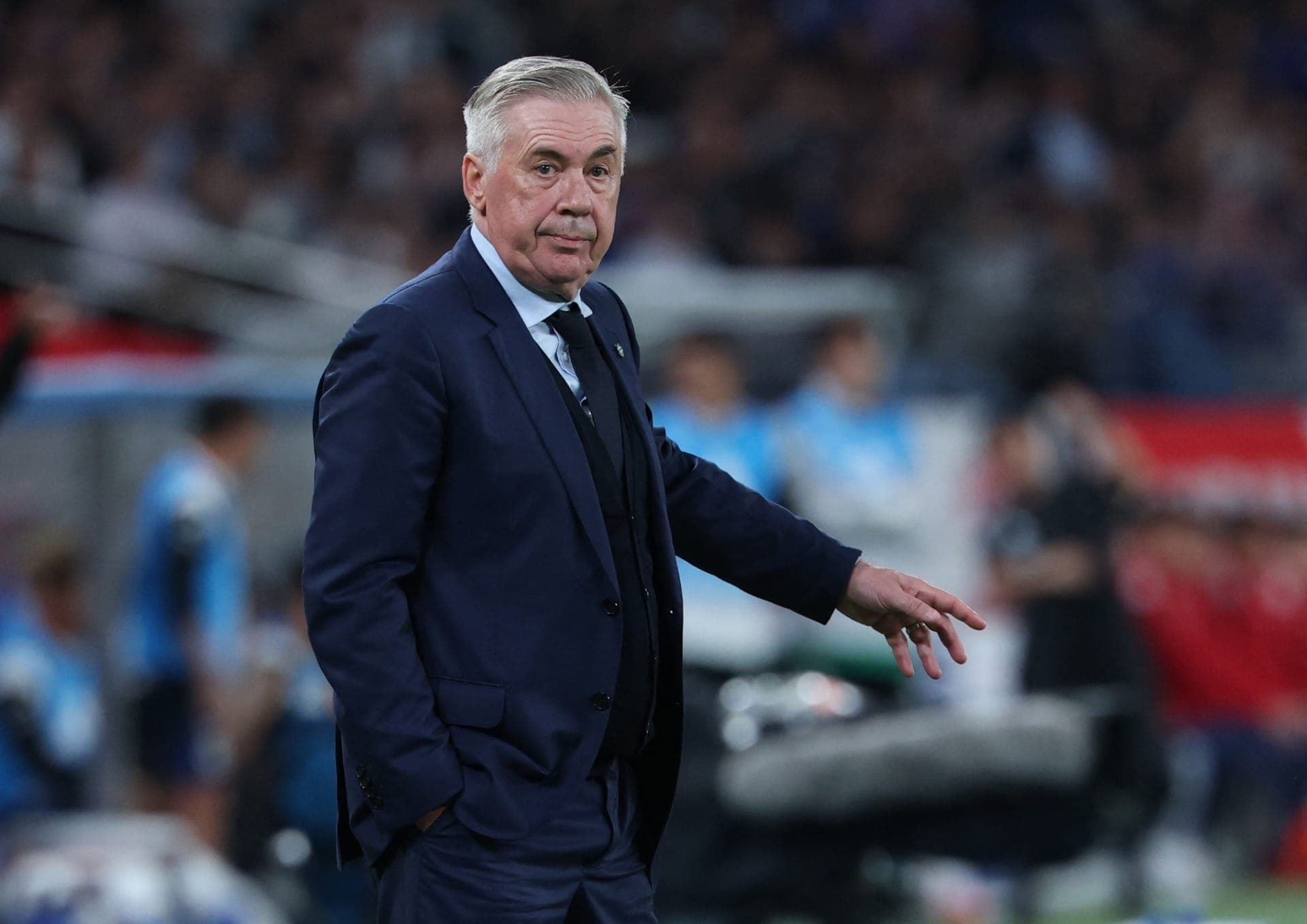 Carlo Ancelotti, técnico da Seleção Brasileira