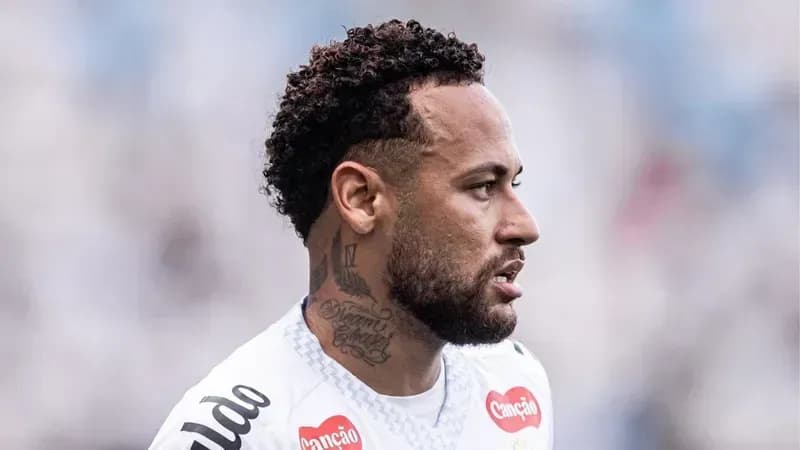 Neymar pode desfalcar o Santos contra o Palmeiras