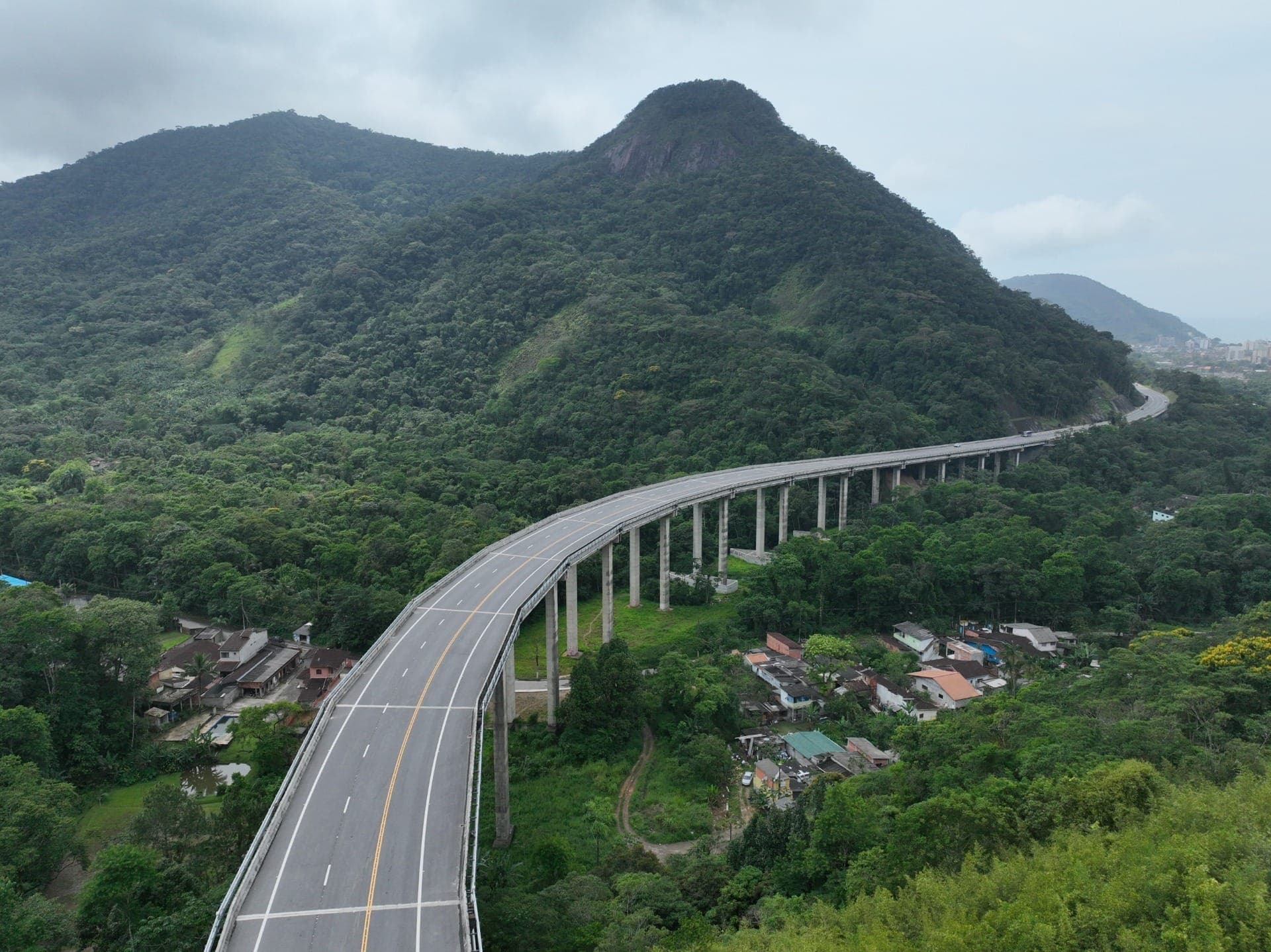 Serão interditados os túneis da Serra Nova da Tamoios