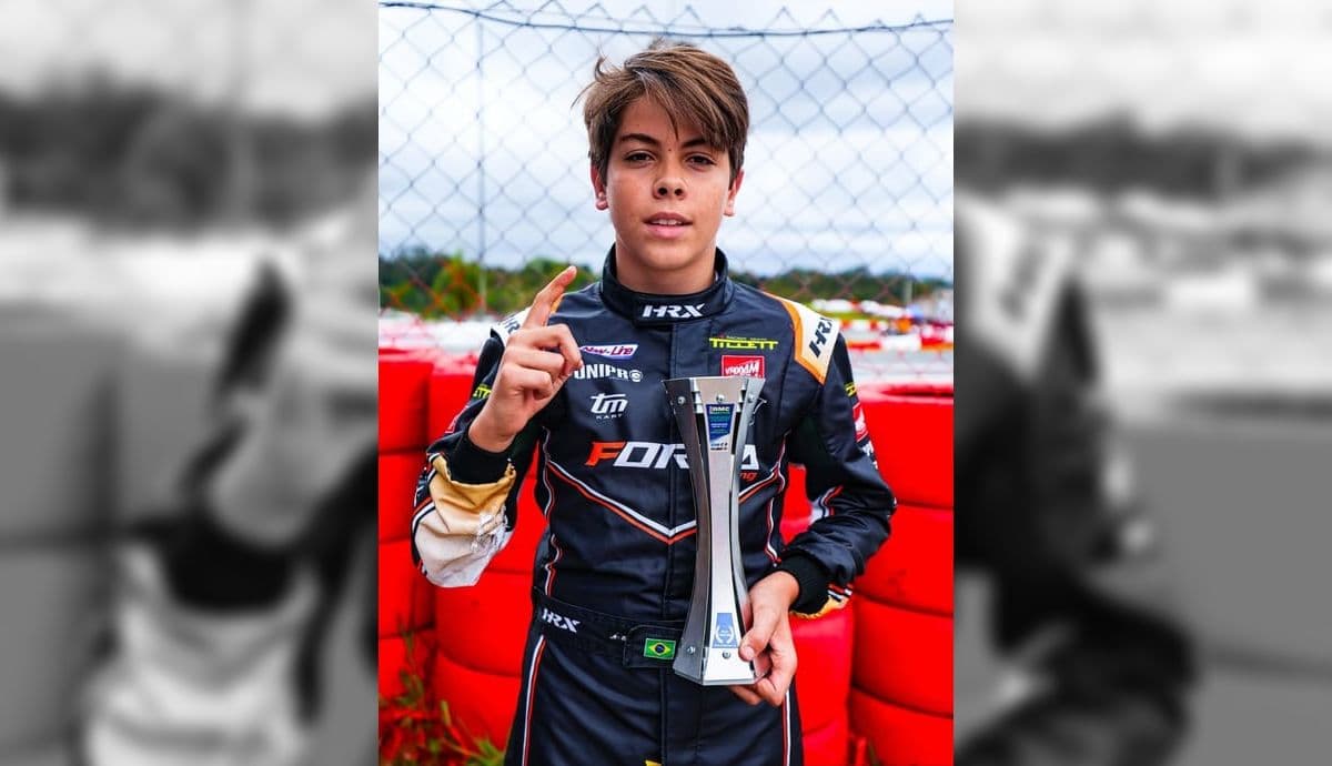 Francisco Rocha se tornou bicampeão nacional de Kart