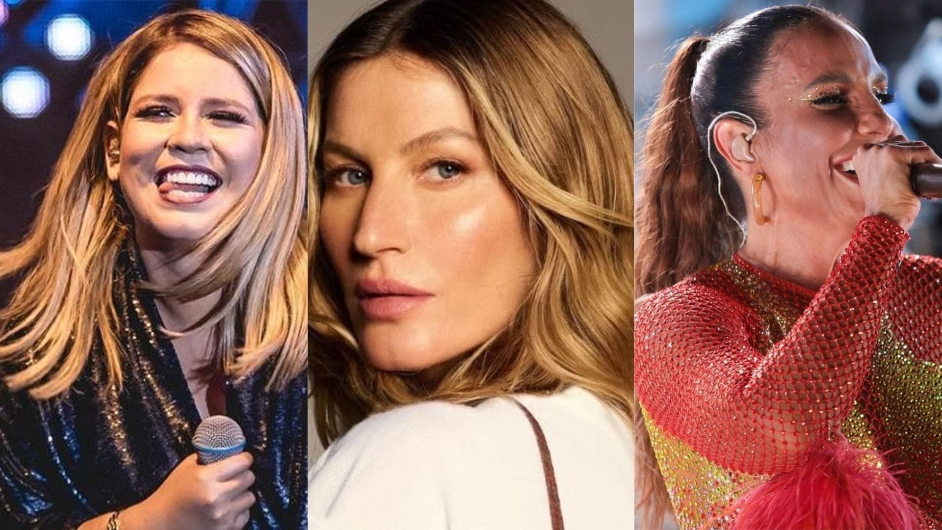 Marília, Gisele e Ivete são os nomes mais populares