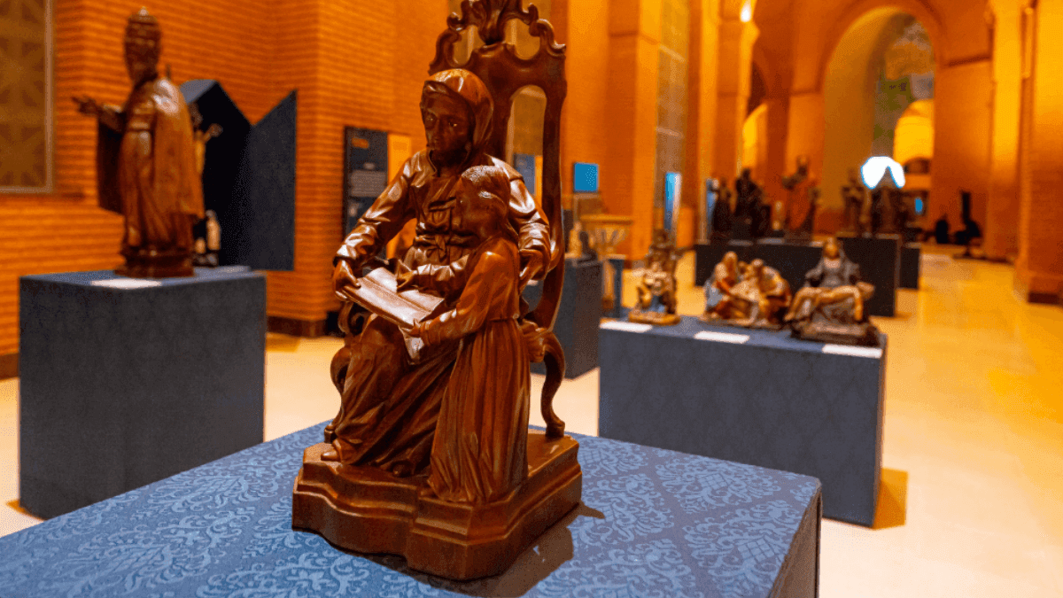 Museu de Arte Sacra leva exposição ‘Arte Sacra para Ver e Sentir’ ao Santuário de Frei Galvão, em Guaratinguetá