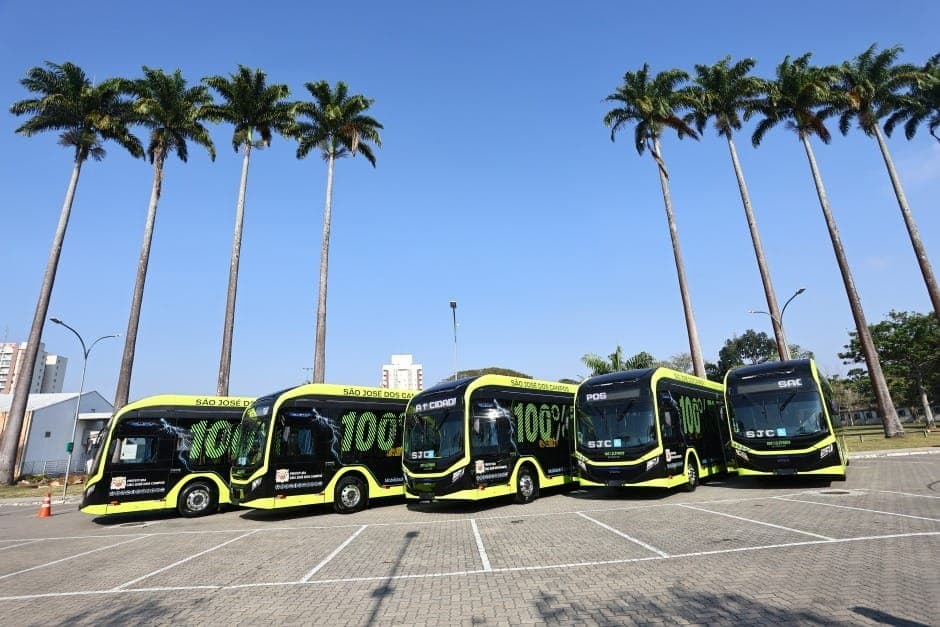 Projeto da Prefeitura quer tornar frota de ônibus 100% elétrica na cidade