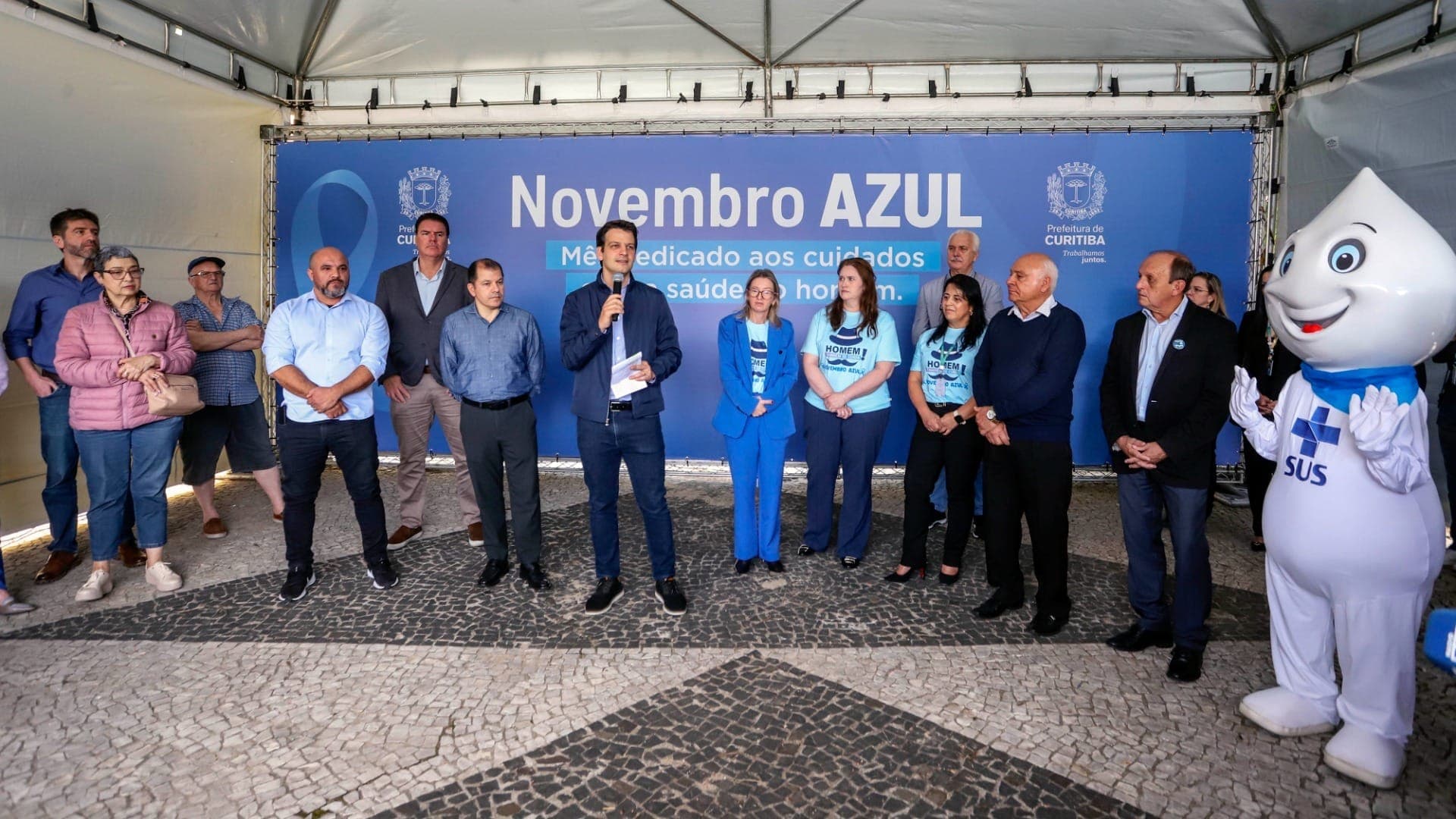 Curitiba lança Novembro Azul com foco na saúde do homem