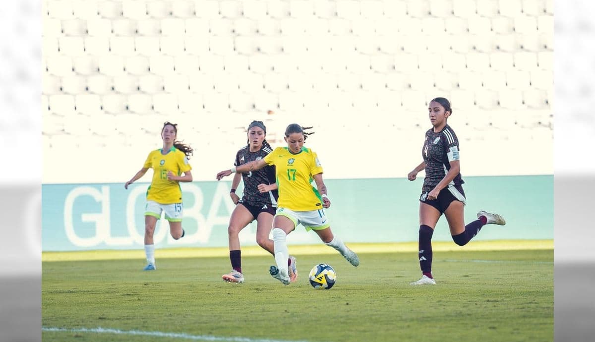 Brasil perde terceiro lugar do Mundial Feminino Sub-17 para México
