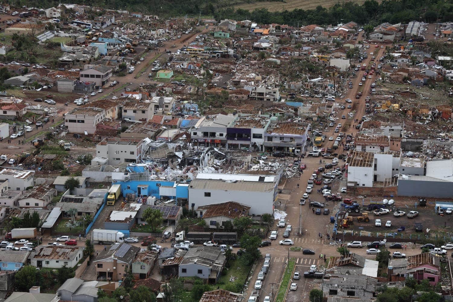 Tornado em Rio Bonito do Iguaçu foi reclassificado como F3, diz SIMEPAR
