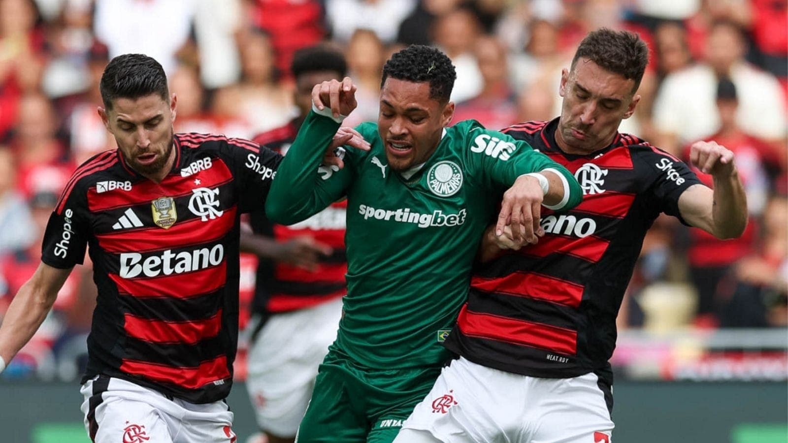 Palmeiras e Flamengo disputaram a final da Libertadores na temporada 2025