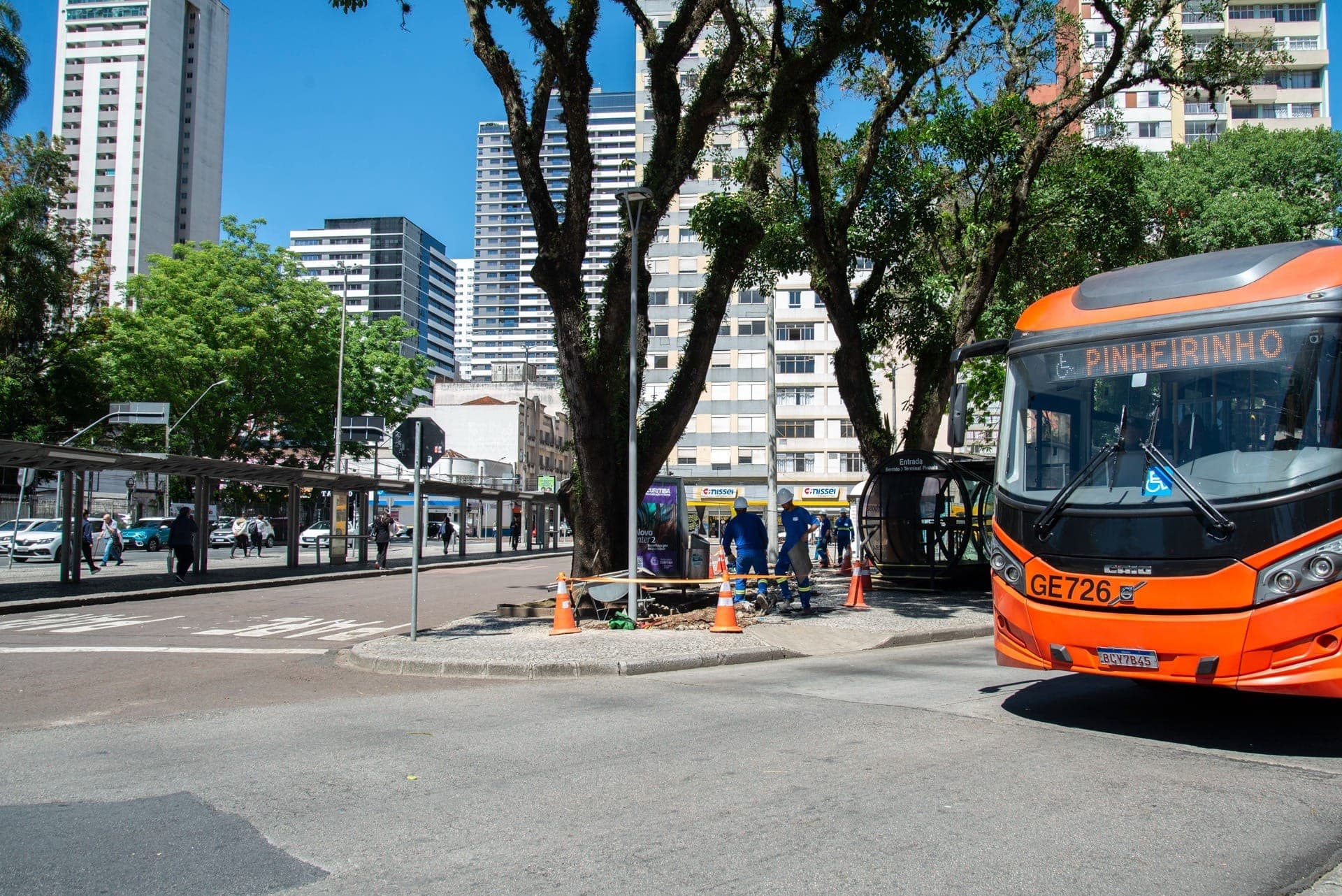 Obra moderniza um dos principais espaços do Centro