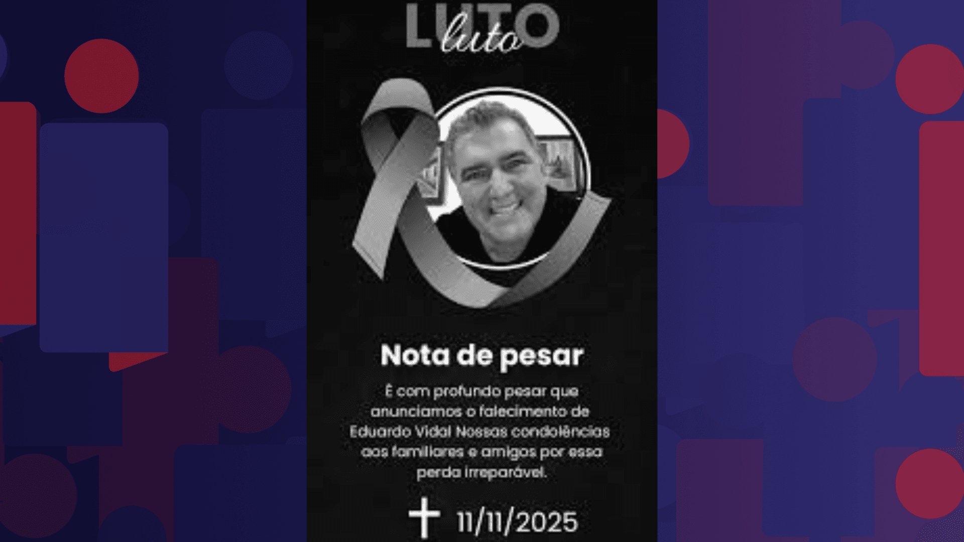 Nota de pesar do irmão do ex-prefeito de magé que veio a falacer