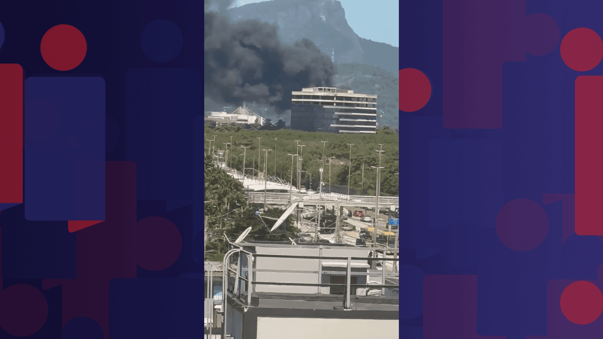 Sete viaturas e quatorze militares participam do atendimento, sob comando do subtenente Romeu.