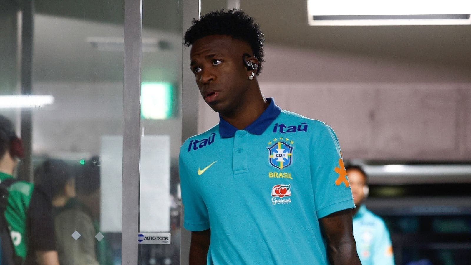 Vinicius Júnior, jogador da Seleção Brasileira