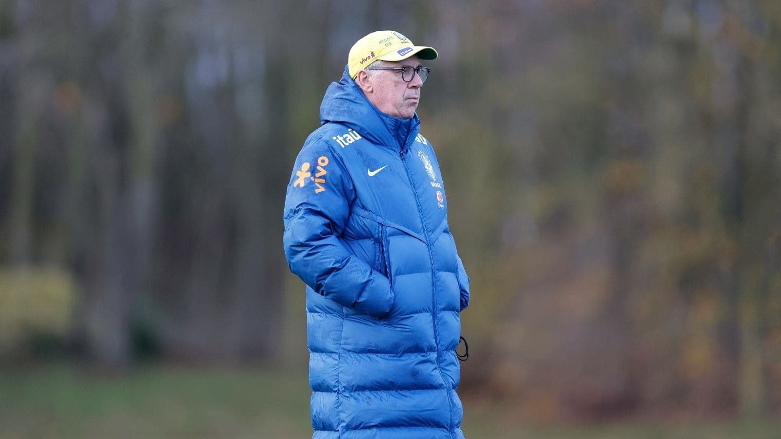 Carlo Ancelotti, técnico da Seleção Brasileira