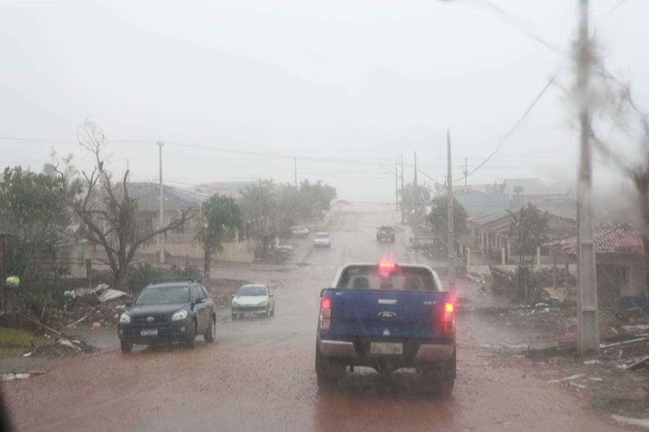 Chuva ganha força e temporais são esperados pelo Inmet