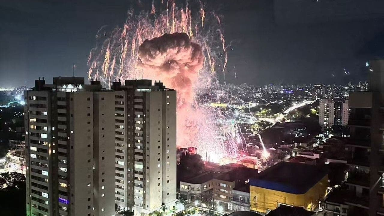 Explosão aconteceu entre os bairros do Tatuapé e Belém, na capital paulista
