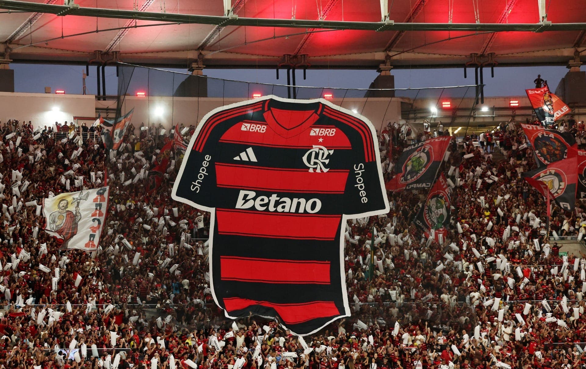 Flamengo é uma das duas equipes que nunca caíram para a Série B