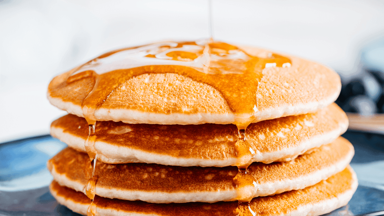 Panqueca americana é perfeita para o seu café da manhã