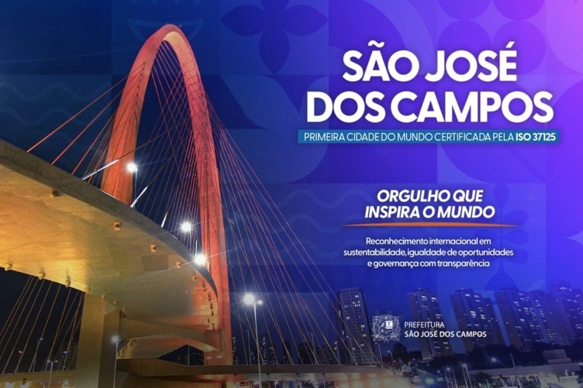 Certificação pioneira reforça a liderança da cidade na integração dos princípios ESG à gestão urbana e ao desenvolvimento sustentável