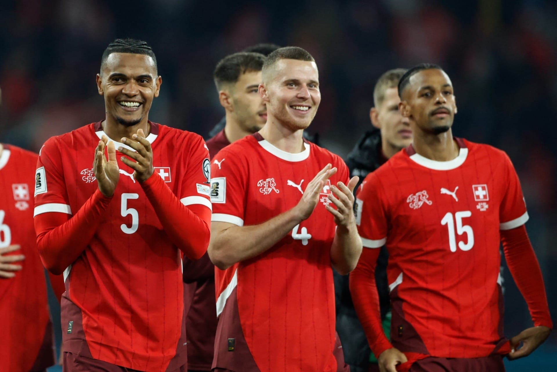 Suiça vence a Suécia e praticamente garante vaga para a Copa do Mundo de 2026