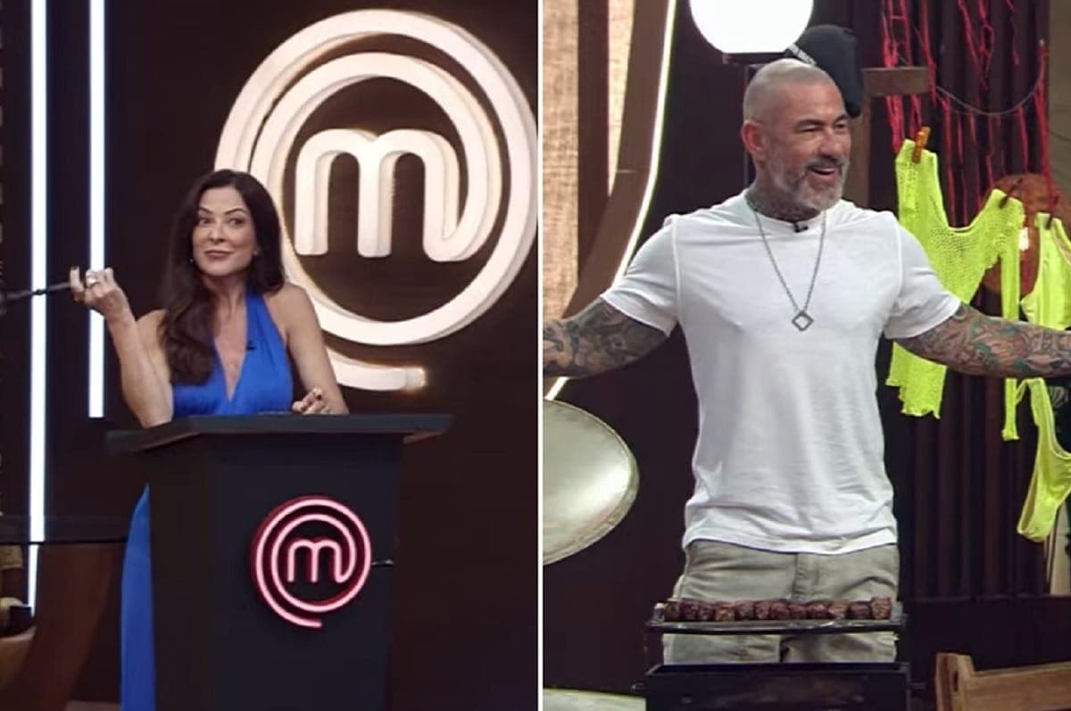 Ana Paula Padrão e Fogaça no MasterChef Celebridades 2025